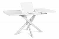 DALLAS 110 WHITE GLASS W СТОЛ