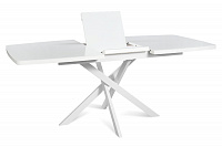 DALLAS 140 WHITE GLASS W СТОЛ