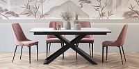 BRUSSEL 180 CARRARA CER СТОЛ